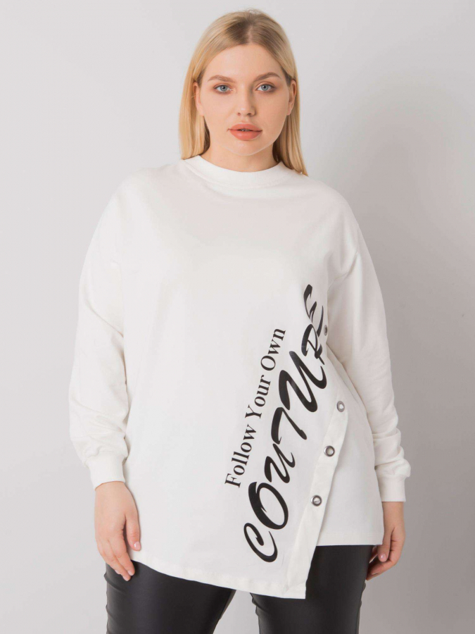 Asymetrická blúzka plus size  Elfriede 