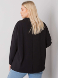 Dámska mikina bez kapucne plus size Hackney