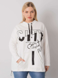 Dámska mikina bez kapucne plus size Hackney