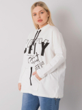 Dámska mikina bez kapucne plus size Hackney