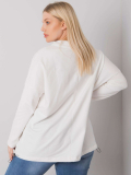 Dámska mikina bez kapucne plus size Hackney