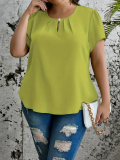 Elegantná blúzka plus size PEGY