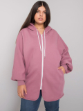 Dámska mikina s kapucňou plus size Ella