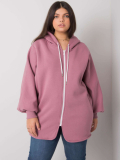 Dámska mikina s kapucňou plus size Ella