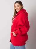 Dámska mikina s kapucňou plus size Ella