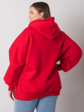 Dámska mikina s kapucňou plus size Ella