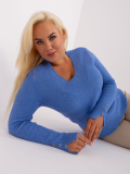 Elegantný dámsky sveter s výstrihom V Charlie – PM-SW-PM-3770.30