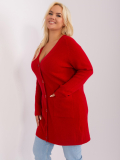 Dámsky dlhý sveter plus size Santarelli