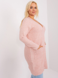 Dámsky dlhý sveter plus size PM-SW-PM-3732.10