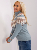Dámsky rolák plus size Bellitto PM-SW-PM839.26X