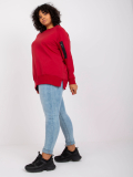 Dámska mikina, tunika plus size Parma