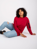 Dámska mikina, tunika plus size Parma
