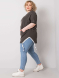 Dámska predlžená tunika plus size Clare