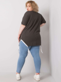 Dámska predlžená tunika plus size Clare
