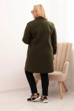 Elegantný oversize kabát s veľkými vreckami Luvana