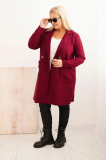 Elegantný oversize kabát s veľkými vreckami Luvana