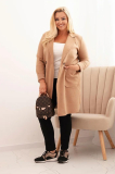Elegantný oversize kabát s veľkými vreckami Luvana