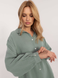 Elegantná mušelínová košeľa na gombíky Savana