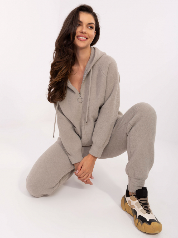Alpaka súprava s mikinou s kapucňou model Deana