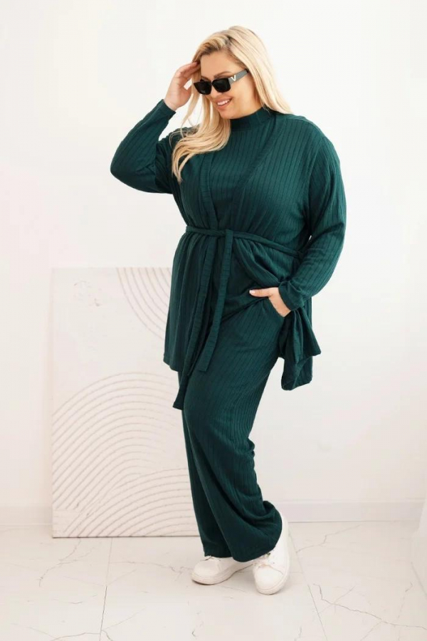 Dámska 3-dielna oversize tepláková súprava model Adiana