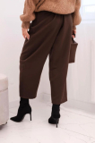 Elegantné nohavice s vysokým pásom model Kenan