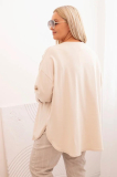 Bavlnená oversize blúzka s náprsným vreckom model 25210 