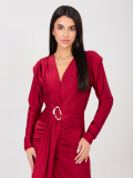 Elegantné dlhé šaty s dekoratívnym prvkom IT-SK-21625.84