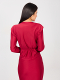 Elegantné dlhé šaty s dekoratívnym prvkom IT-SK-21625.84