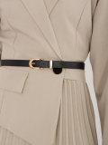 Elegantné midi šaty s imitáciou saka RUE PARIS IT-SK-21599-1.03