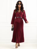 Elegantné midi šaty s imitáciou saka RUE PARIS IT-SK-21599-1.03