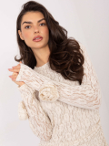 Elegantné mini šaty s ozdobnými ružami IT-SK-9913.30