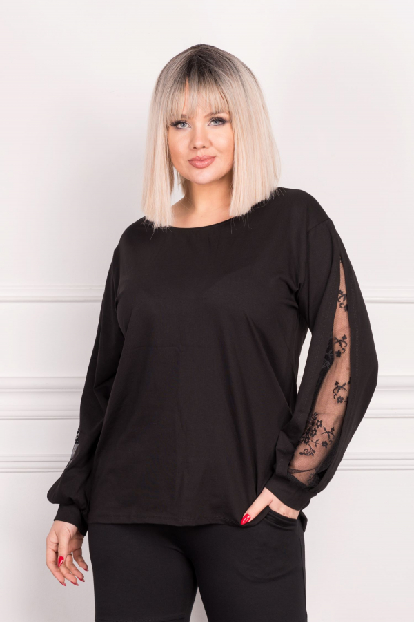 Elegantná blúzka pre moletky  PLUS SIZE