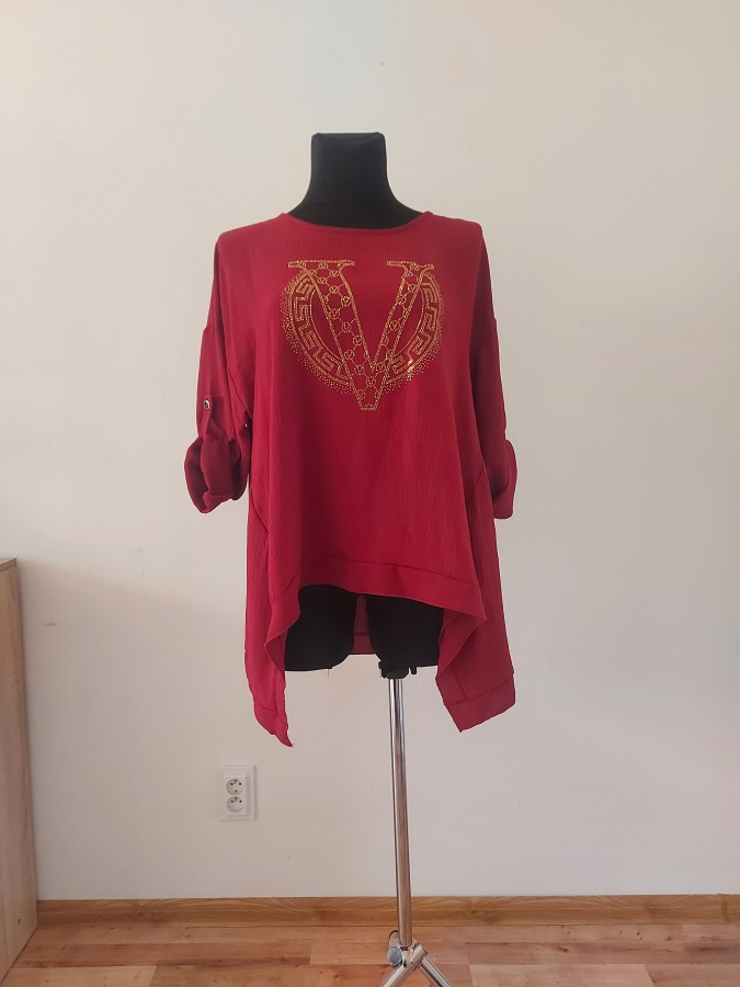 Elegantná blúzka Elenor pre moletky 