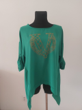 Elegantná blúzka Elenor pre moletky 