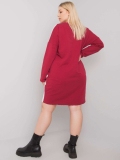 Dámska bavlnená tunika plus size Eleasha