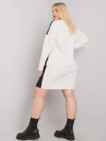 Dámska bavlnená tunika plus size Eleasha