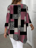 Elegantná asymetrická  tunika plus size WALENTA